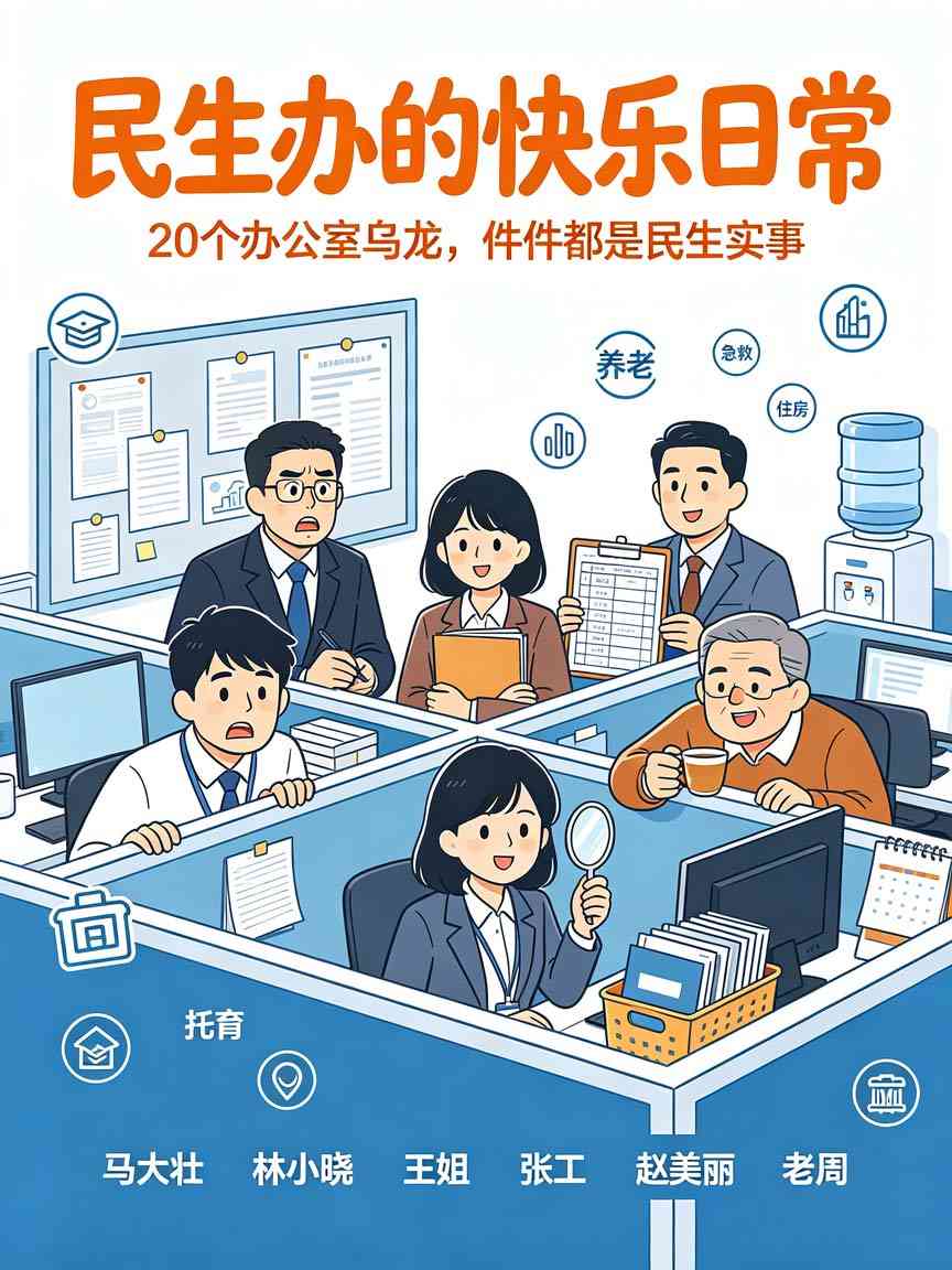 小说《民生办的快乐日常》