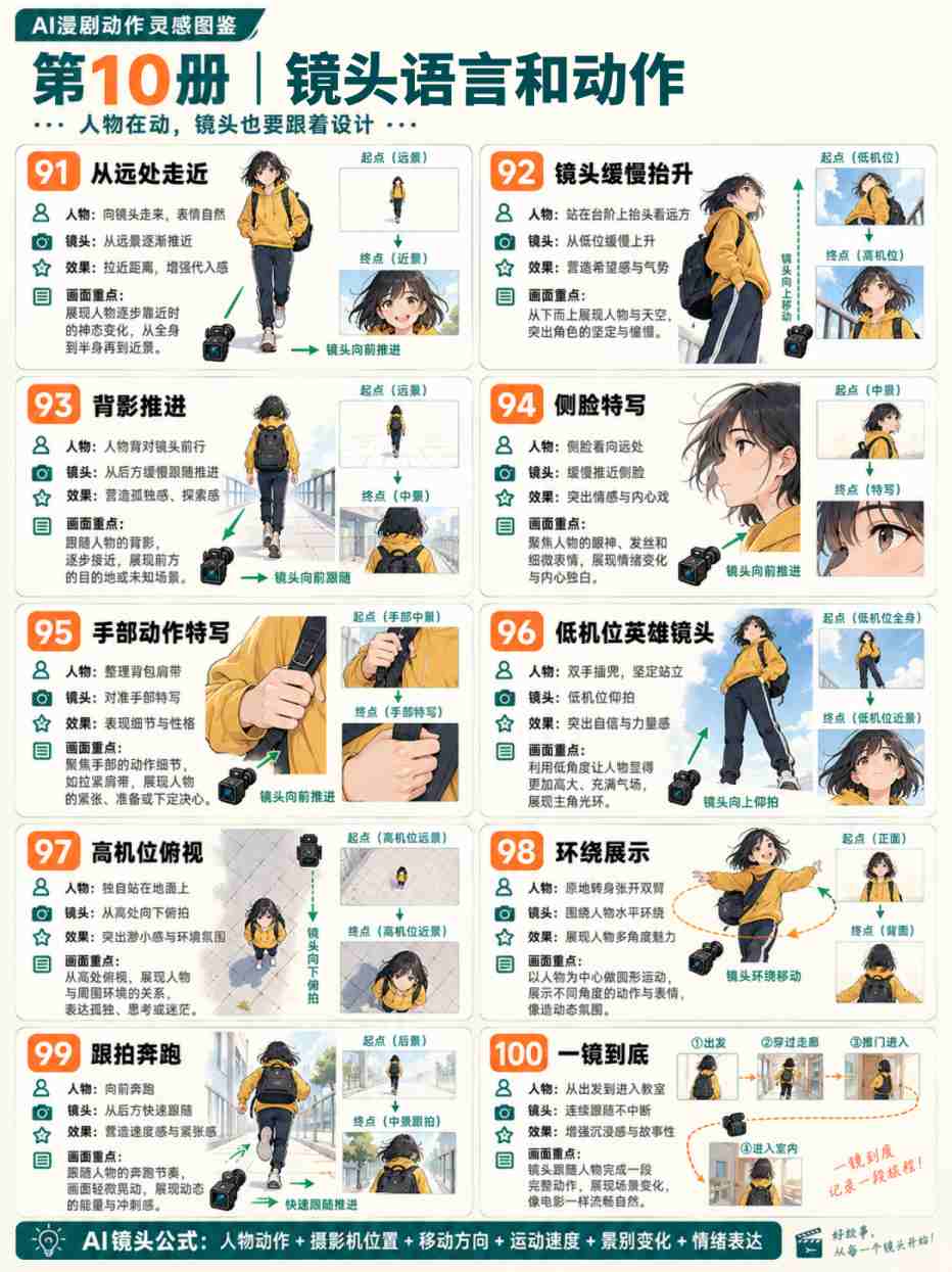 逼自己学完这100个动作提示词，你的ai漫剧制作能力就很牛了！_010.png