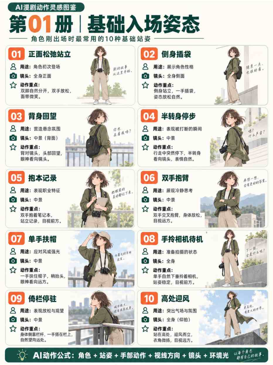 逼自己学完这100个动作提示词，你的ai漫剧制作能力就很牛了！_001.png